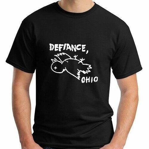 Defiance Ohio Punk rock music band T shirt tee L
