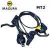 MAGURA MT2 Coet 2 Piston Hydraulic Disc Brake Front and Rear Pair 1300mm 2400mm Hoses for DH Amplete Brake SM Street Riding