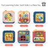 Sorting Function Toddler Hand Drum Toy Developmental Music Plaything Box Baby Activity Cube  Baby