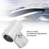 Stainless Steel Tee Split Connector 3 Way Tube Connecting Pipe Fittings for Boat