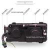 LED Headlight Assembly with Sequential Turn Signal & DRL for Shandeka Dump Truck / Howo TX / TGA