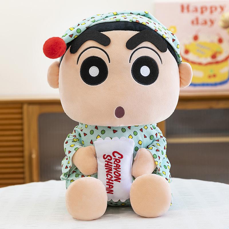 Crayon Shin-chan Pajama Plush Toy - Children's Birthday Gift and Comfort Doll