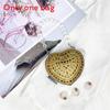 Acrylic Mini Heartshaped Box Bag With Sparkling Crystals And Magnetic Closure For Daily Use