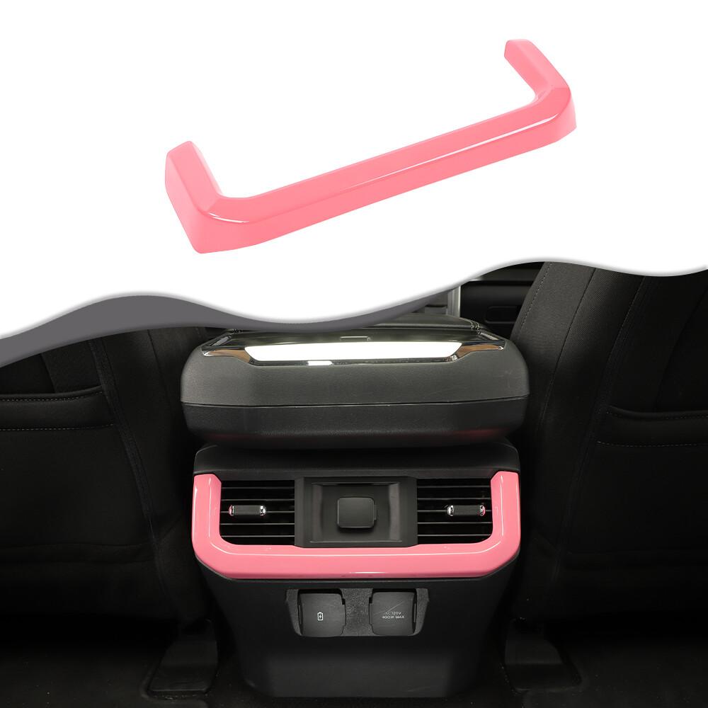 Rear Air Conditioner Vent Outlet Cover Trim Frame For Ford F150 2021-2022 Pink