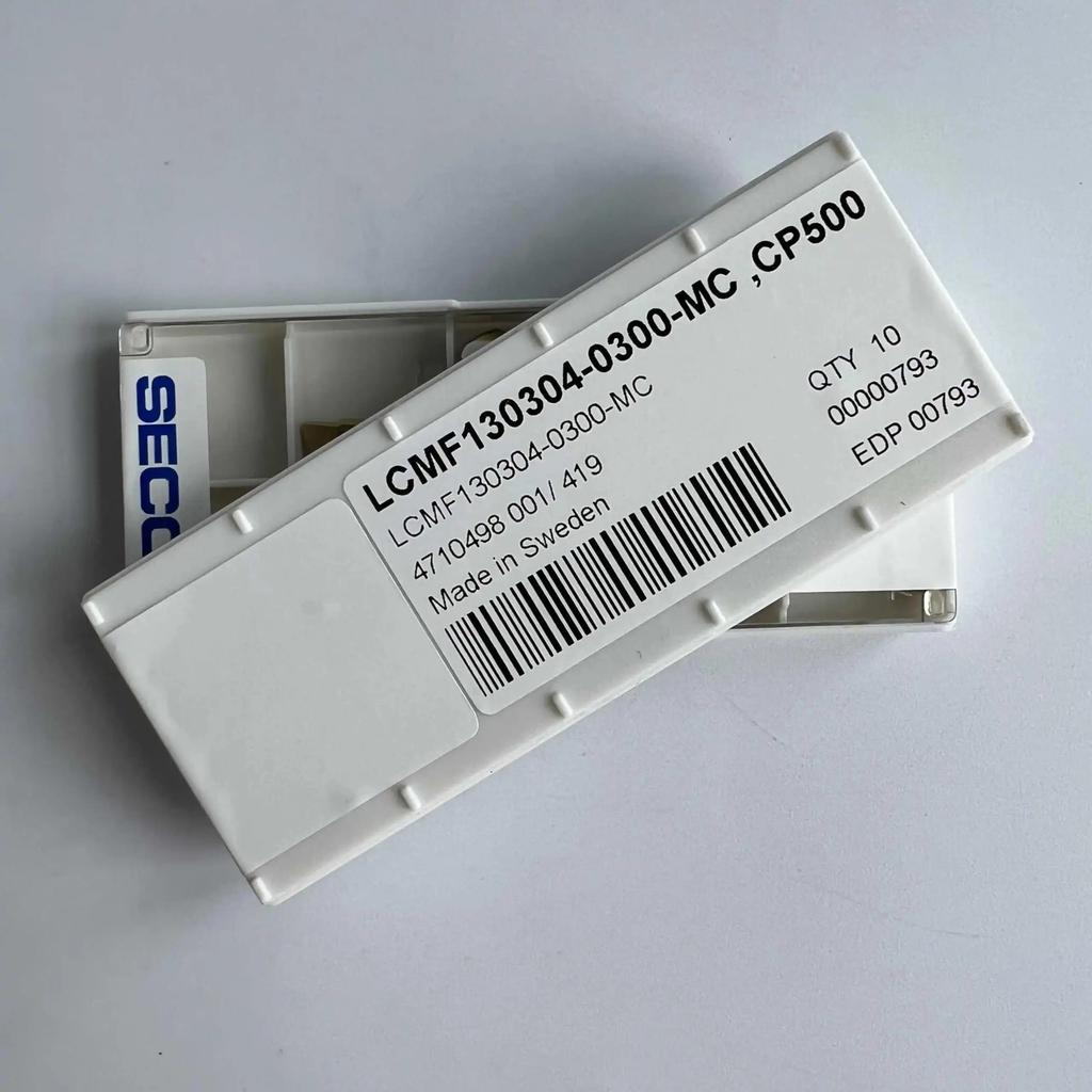 LCMF130304-0300-MC, CP500 / Industrial indexable Carbide Inserts 10 Pcs