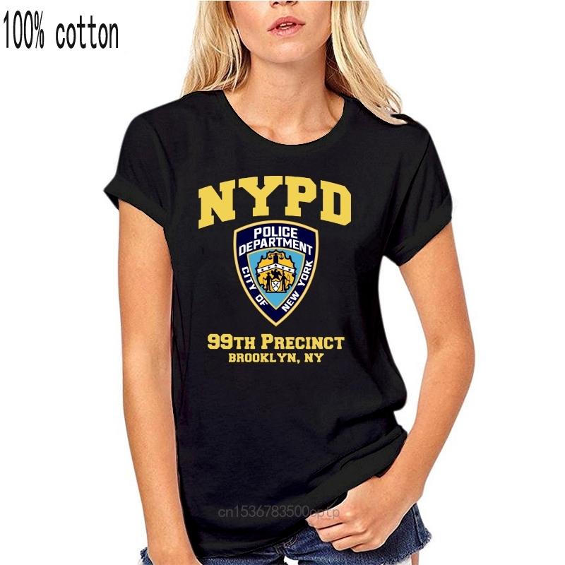 

Funny Printed Men T shirt O-neck tshirts Brooklyn 99 Women cotton T-Shirt 3XL чорний