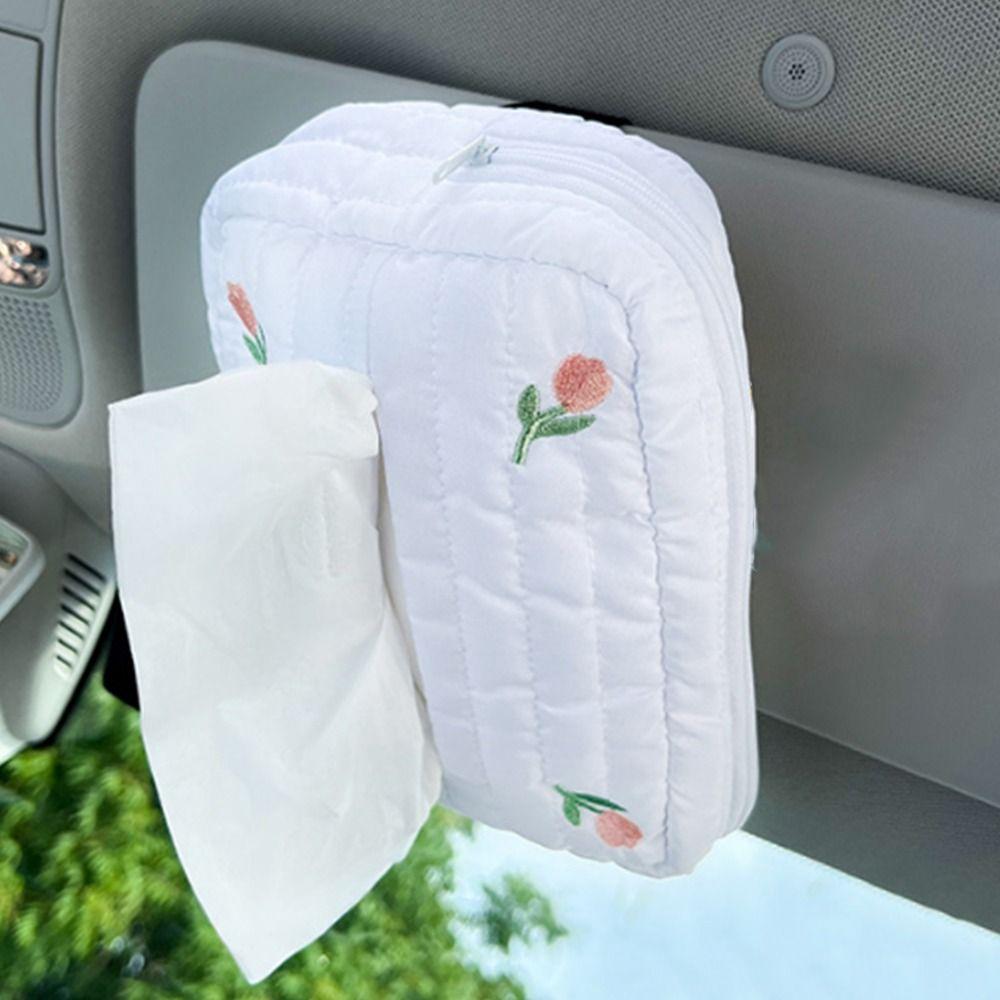 Creative Paper Storage Case Universal Car Tissue Holder Cute Napkin Dispenser  Home Decoration