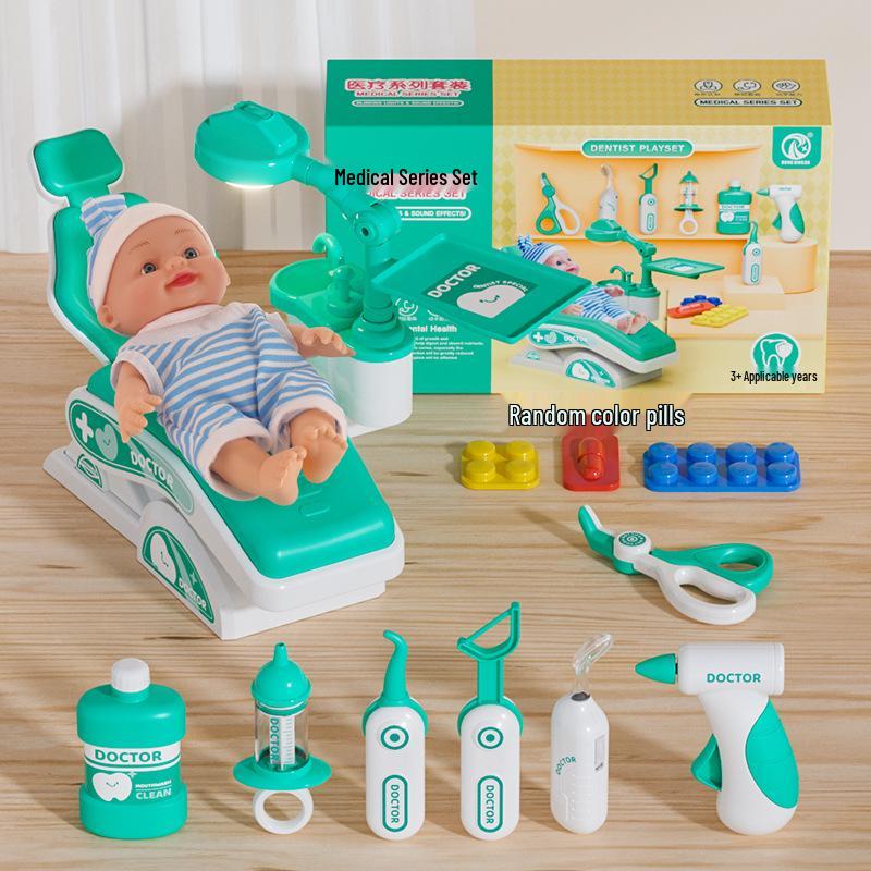 Realistic Doctor Toy Set for Kids - Medical Role-Play Tools Gift