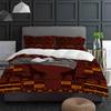 African Giraffe Lion Silhouette 3pcs Bedding Set For Double Bed Home Textile Duvet Cover Quilt Cover Pillowcase