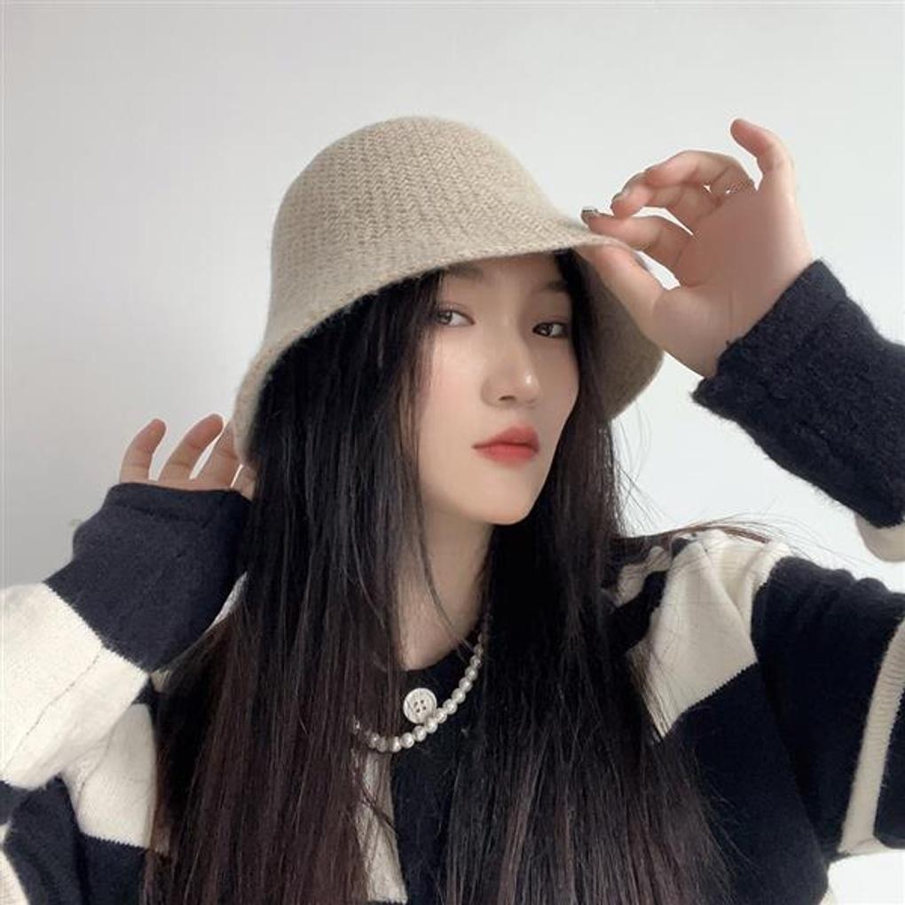 Halo Wool Bucket Hat (Brown)