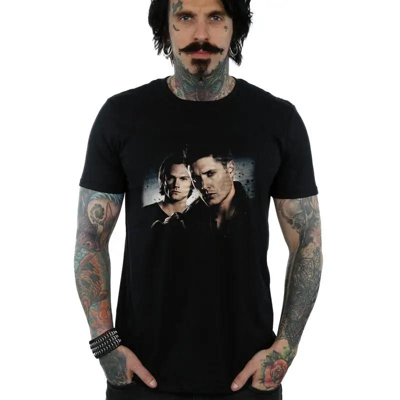 Supernatural Men s Sam And Dean Poster T-Shirt S