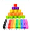 Magic Cube Puzzle Building Blocks Kindergarten Educational Color Recognition DIY Building Blocks Toys Gifts with Changing Colors