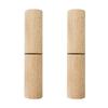 Sturdy Wood Gripper Set For Efficient Bead Knot Tightening In Jewelry Designs and Craft Projects Supplies 2Pcs