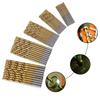 50Pcs 1/1.5/2/2.5/3mm Twist Drill Set Anti-rust Wear Protection High Speed Steel Titanium Coated Drill Bit Landin Drill Bit Set