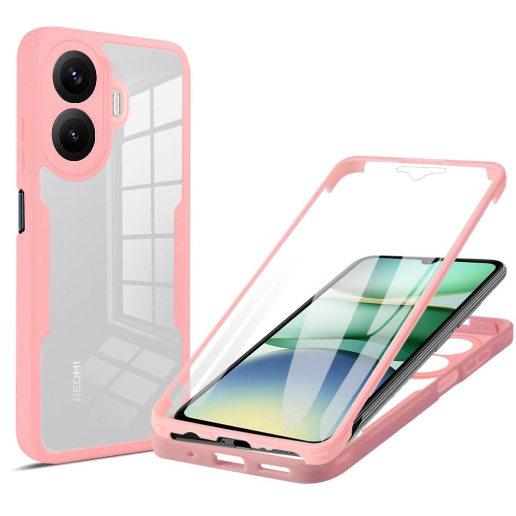 Nárazuvzdorné pouzdro pro ochranu celého těla pro Xiaomi Poco F7 5G Ochranný kryt Ochranná fólie na displej Fundas Coque Capa