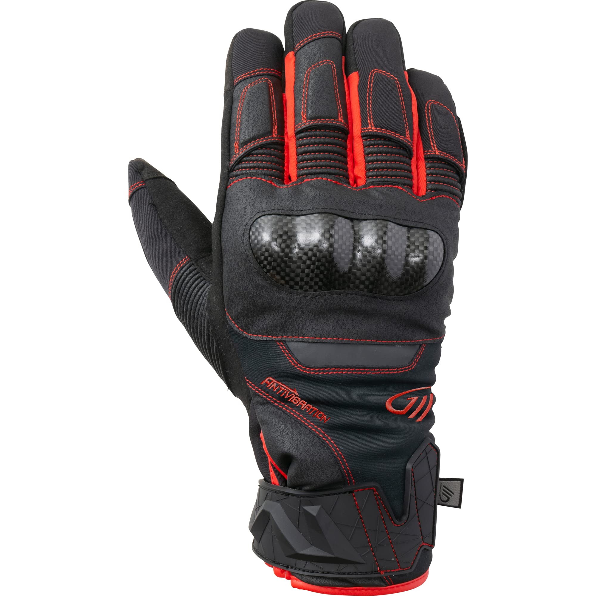 

Goldwin Motorcycle Gloves Size M Anti-Vibration GSM26252, Unisex, Black/Red,