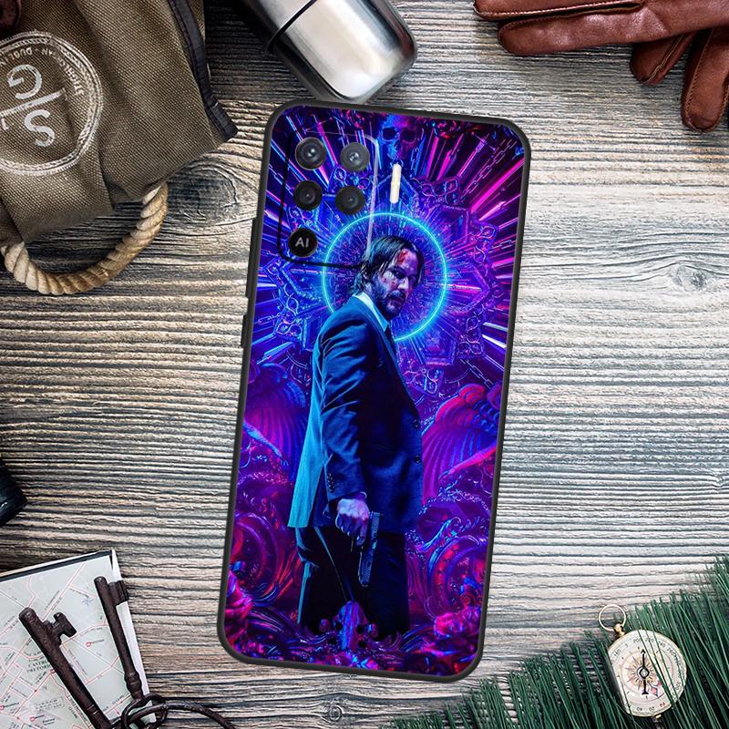 John Wick Movie For OPPO A74 A94 A54 A58 A78 A98 A16 A76 A96 A15 A17 A77 A5 A9 A52 A72 A79 A57S A53S Case