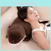 Otter Plush Brown Toy Cartoon Animal Stuffed Doll Kids Gift Bedroom Decoration