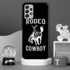 Extreme Sport Rodeo Cowboy Lasso Case For Samsung Galaxy A32 A52 A12 A16 A26 A36 A56 A15 A35 A55 A34 A54 A13 A33 A53 A17 A06