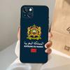 Morocco Flag Coat Of Arms Symbol Phone Case For iPhone 17 Air 16 15 13 11 12 14 Pro Max 13 12 Mini 15 16 Plus 16e Cover Coque