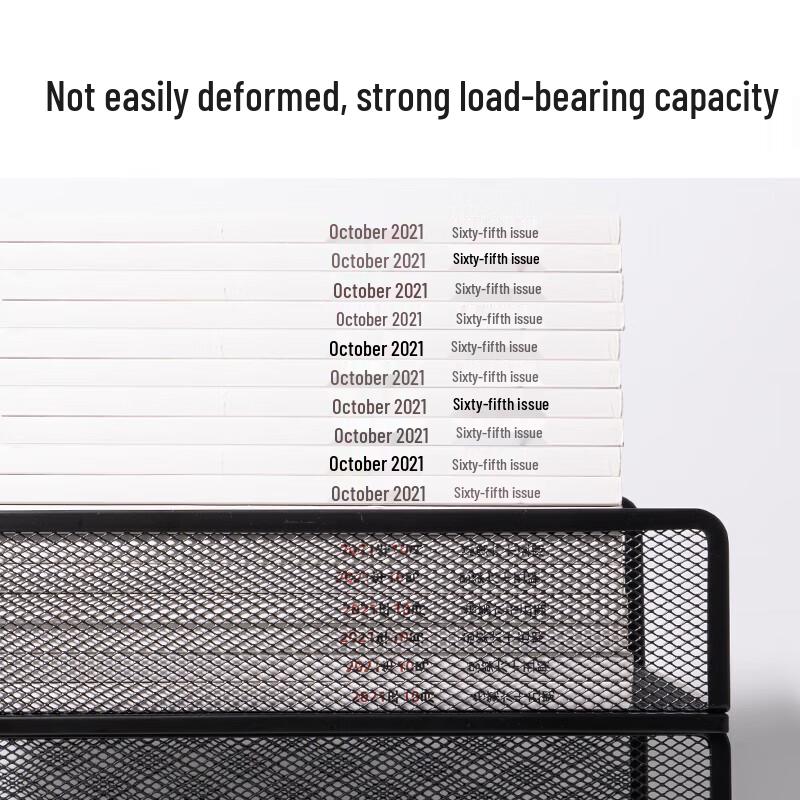 Deli 3-Tier Vertical Metal File Organizer