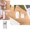 Modern Plastic Adhesive Hooks Wall Mounted Remote Holder For Electronics Storage 2pc