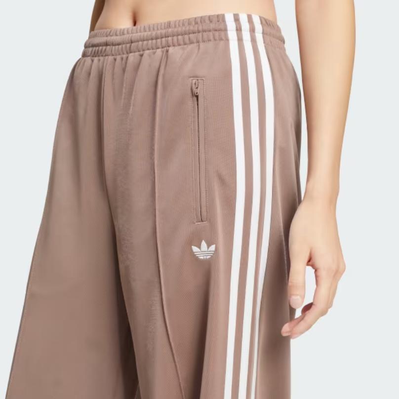 adidas Pantaloni della tuta Adicolor Classic Firebird larghi da donna Marrone Traccia Streetwear da donna JC8247