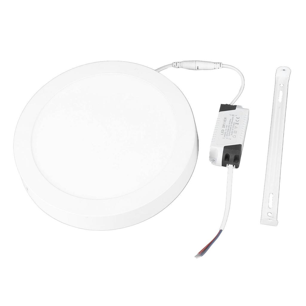 LED Flush Mount Ceiling Light 18W 6000 6500K White Light Ultra Thin Round Flat Panel Ceiling Light for Hallway