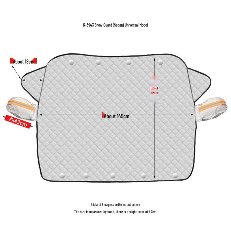 Thickened Winter Windshield Frost & Snow Protection Cover