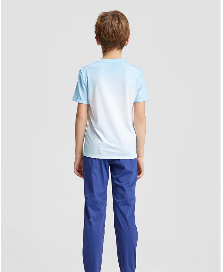 Kids' Quick-dry Summer Yoga & Sports Set - Short Sleeve