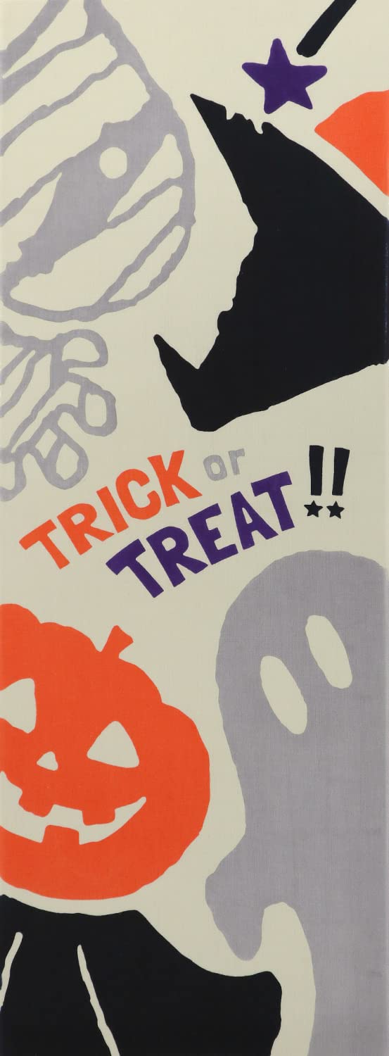 

Airashika Japanese Goods Chusen Tenugui or Halloween 33 x 90cm Trick Treat!!