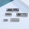 Thickened Stainless Steel Small Hinge for Folding Cabinet, Window, or Wooden Box with Lotus Leaf Design.