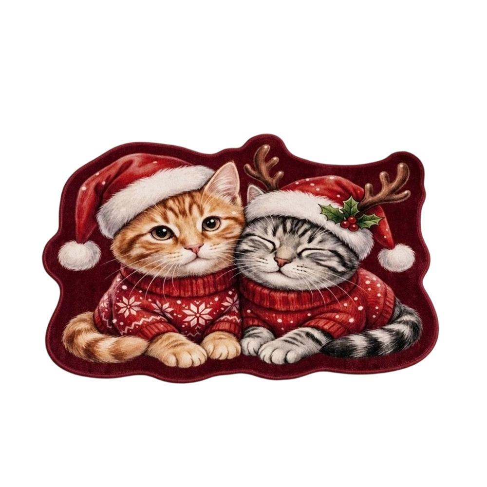Irregular Shape Entryway Rug Cat Dog Decor Door Mat Hallway Entrance Mat  Front Door Hallway