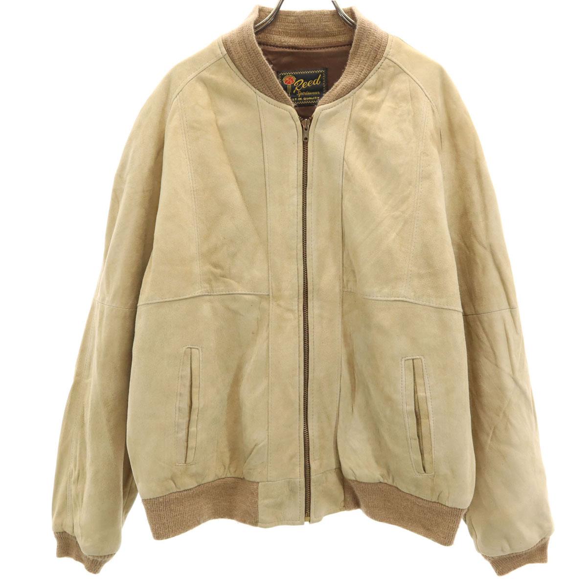 

Reed Sportswear 70s vintage leather jacket Beige Men s Used