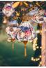Gold-Edged Peony Palace Lantern - Chinese Style for New Year, Spring Festival, Weddings, Outdoor, or Housewarming Decor