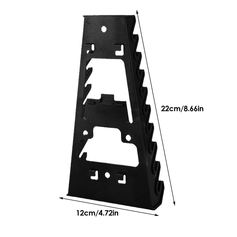 Wrench Organizer Heavy-Duty Wrench Rack for Pegboard Save Space Screwdriver Organization Tool Storage Stand for Workshop Garage
