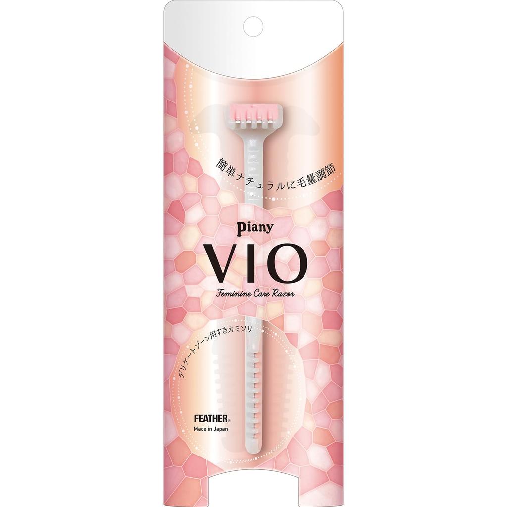 Feather Safety Razor FEATHER Peaniy VIO For Delicate Zones Unwanted Hair Removal Made in Japan Women's Suki Razor Razor Trimmer 1 Piece (x 1)