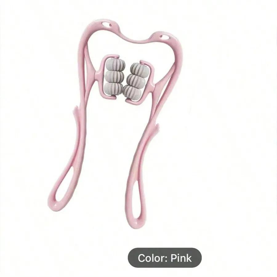 Portable And Easy To Use1pc Neck Massager, Neck Roller Suitable For Arm, Legs, Back, Neck And Shoulder Relaxer