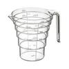 Jitsugyo Tiered Measuring Cup Layer 500ML Clear 2547