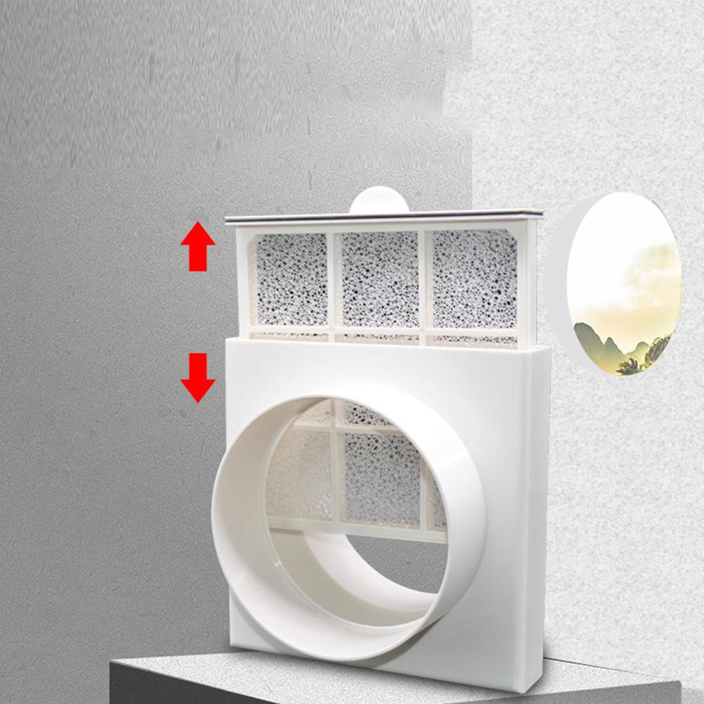 Removable Filter Aluminum Foil Tube Filter Indoor Air Quality 110mm Versatile Pipe Air Filter Ventilation Filter
