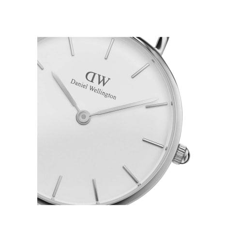 [Official Shop/2-Year Warranty/Authentic Import] Daniel Wellington DW Women's Petite Sterling Watch, 28mm, Stylish Mesh Watch, Perfect Gift for Her, S