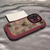 Oil Painting Minnie Applies To Apple 16 Mobile Phone Case 13 Protective Case Apple 15/1 4 Anti-drop 12 Creative 11 Soft Case