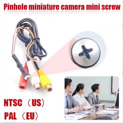 Mini Schraube 1000TVL HD CCTV Spion versteckte Lochkamera Micro Recorder Camera