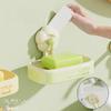Flower Soap Holder No Punching Soap Storage Shelf  for Bathroom Kitchen Organizer