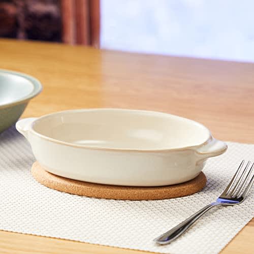 KINTO (Kintou) Oval Gratin, White, Oven, Microwave, and Dishwasher Safe, Gift, 23078