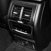 Real Carbon Fiber Car Accessories Rear Air Vent Panel Decorative Cover Soft Sticker For BMW X3 G01 2018- X4 G02 -2024