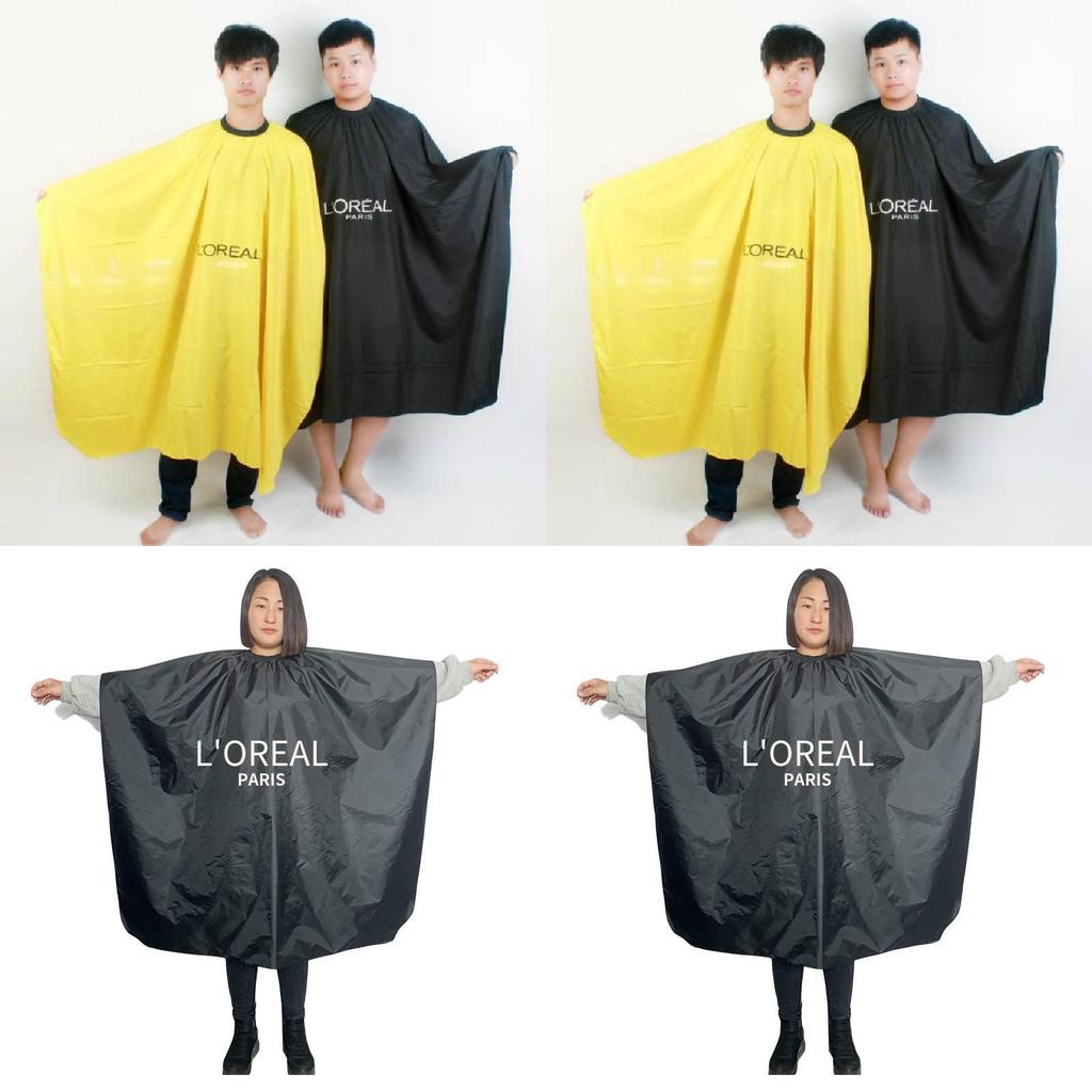 Salon Haircut Apron With Waterproof Polyester Fabric For Barbers And Hairdressers