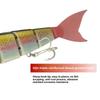 23cm 105g Floating lure Wobblers 4 sections Swimming Fishing lure Jointed Fishing Lure Predators Bait