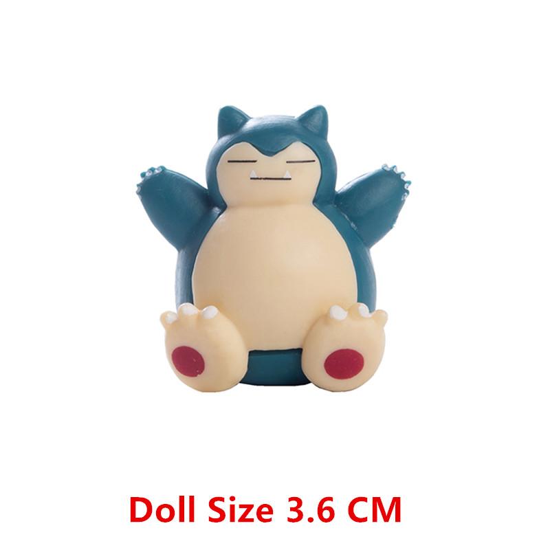Pokemon Anime Figure Eevee Charizard Pikachu Cartoons Figure Collection Model Pocket Monster Action Toys Kids Birthday Gifts