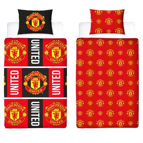 Manchester United FC Reversible Duvet Set